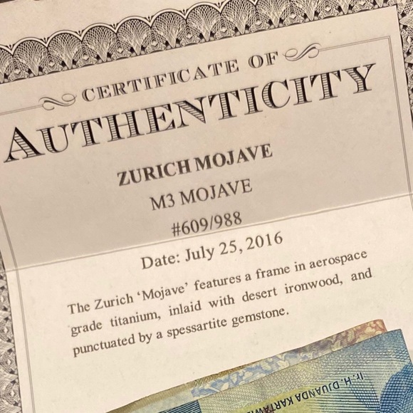 William Henry money clip -  Zurich Mojave - Picture 7 of 8